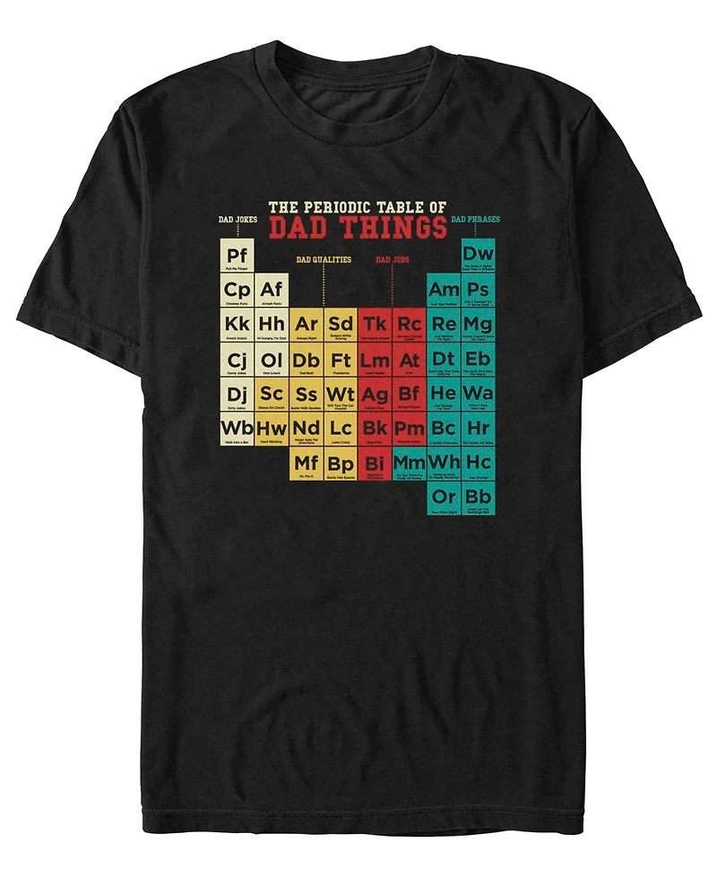 Fifth Sun Men's Periodic Table Of Dad Short-Sleeve T-Shirt