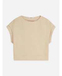 Scotch & Soda Women's and Modal Slash Neck Sweatshirt