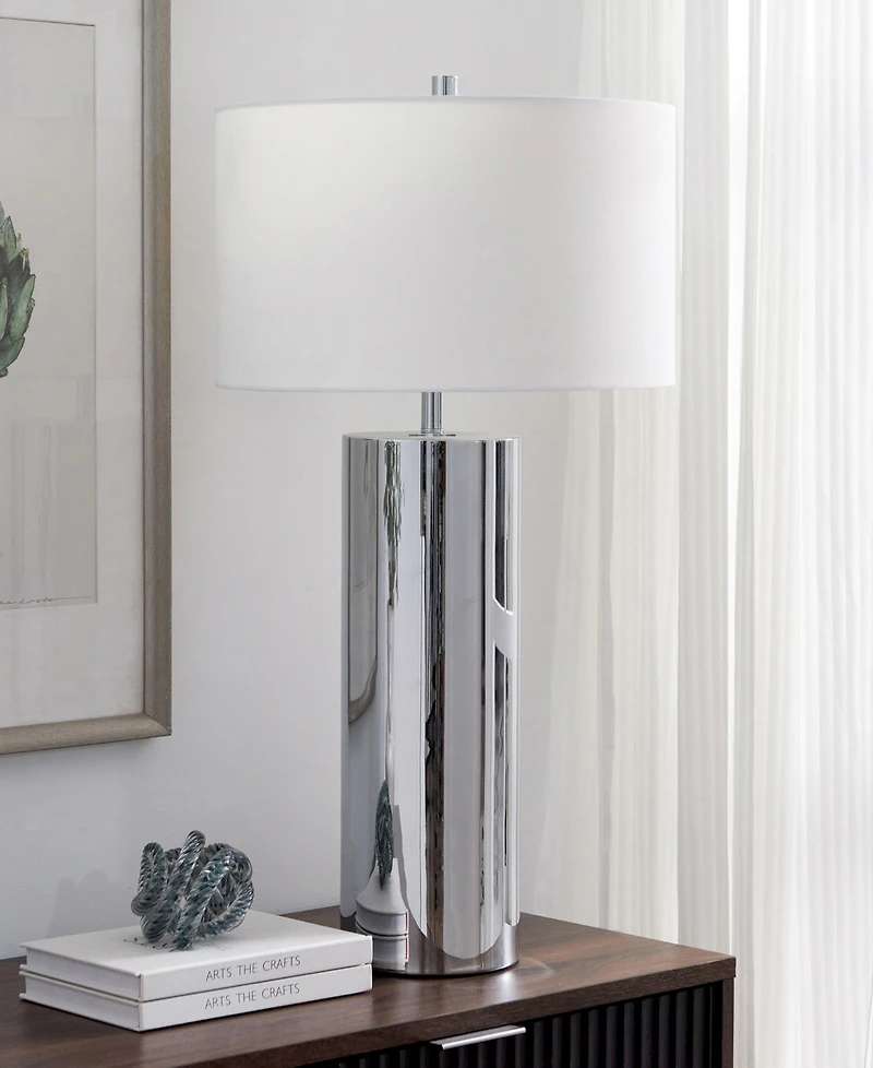 Hudson Canal York 29.5" Metal Tall Table Lamp