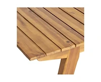 sumyeg Outdoor 69-Inch Solid Wood Dining Table