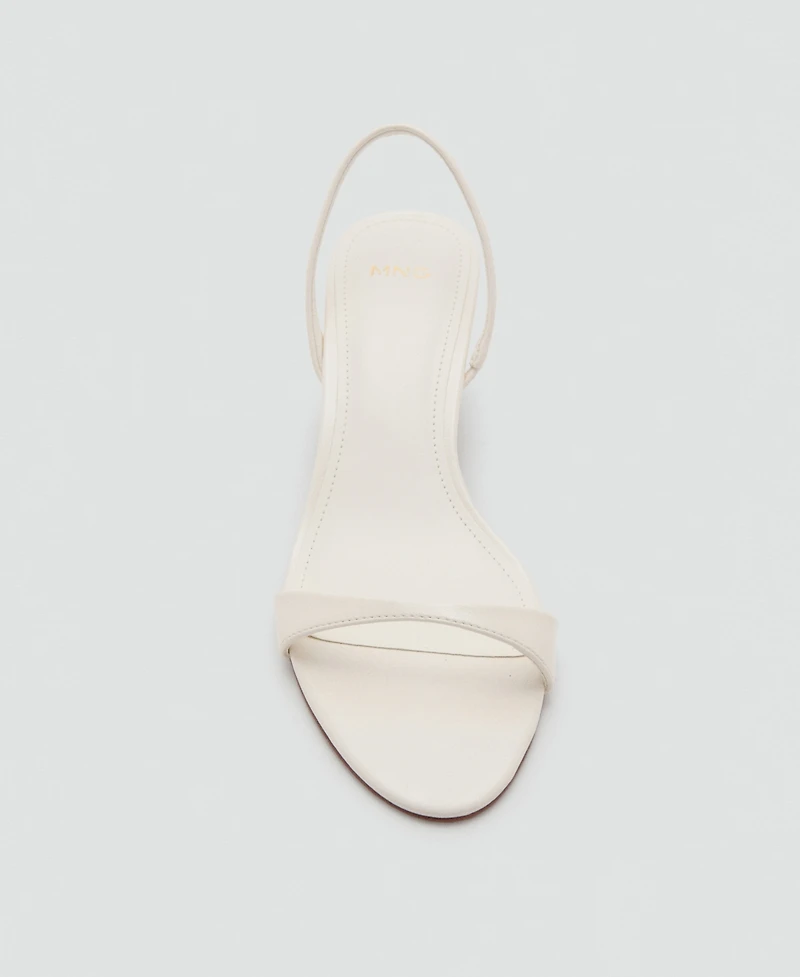 Mango Women's Kitten-Heel Strap Sandals