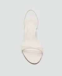 Mango Women's Kitten-Heel Strap Sandals