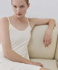 Mango Women's Lightweight Cotton Nightgown