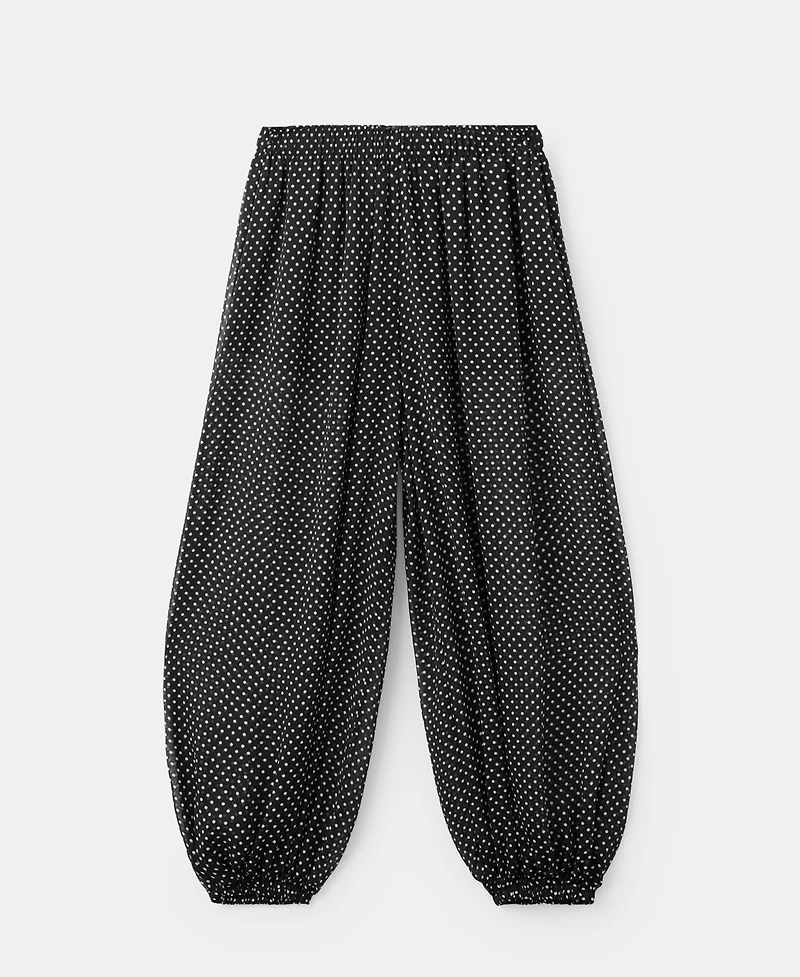 Mango Women's Polka-Dot Balloon Pants