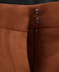 Mango Women's Linen-Blend Pleated Pants