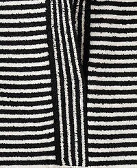 Mango Women's Striped Polo-Neck Sweater