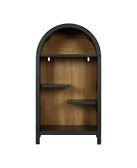 Streamdale Furniture 4-Tier Arched Industrial Open Shelf Display Rack