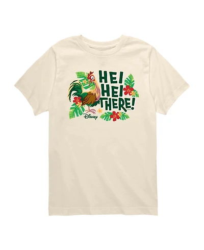 Moana Toddler Boys' 2T-5T Live Action Hei There Short-Sleeve T-Shirt