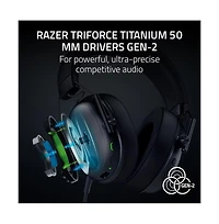 Razer BlackShark V3 Wireless Gaming Headset High-Fidelity Audio Noise-Isolating Mic RZ0405410100
