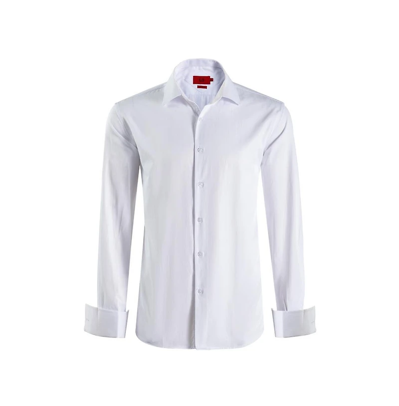 Elie Balleh Men's Slim Fit French Cuff Button-Down Shirt