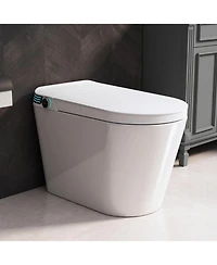 Casainc Tankless Smart Bathroom Fixture with Powerful Flush and Multi-Function Cleaning Modes