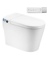 Casainc Tankless Smart Bathroom Fixture with Powerful Flush and Multi-Function Cleaning Modes