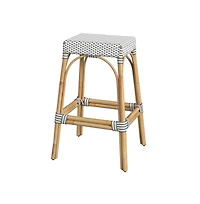 Butler Specialty Robias Rectangular Rattan Counter Stool