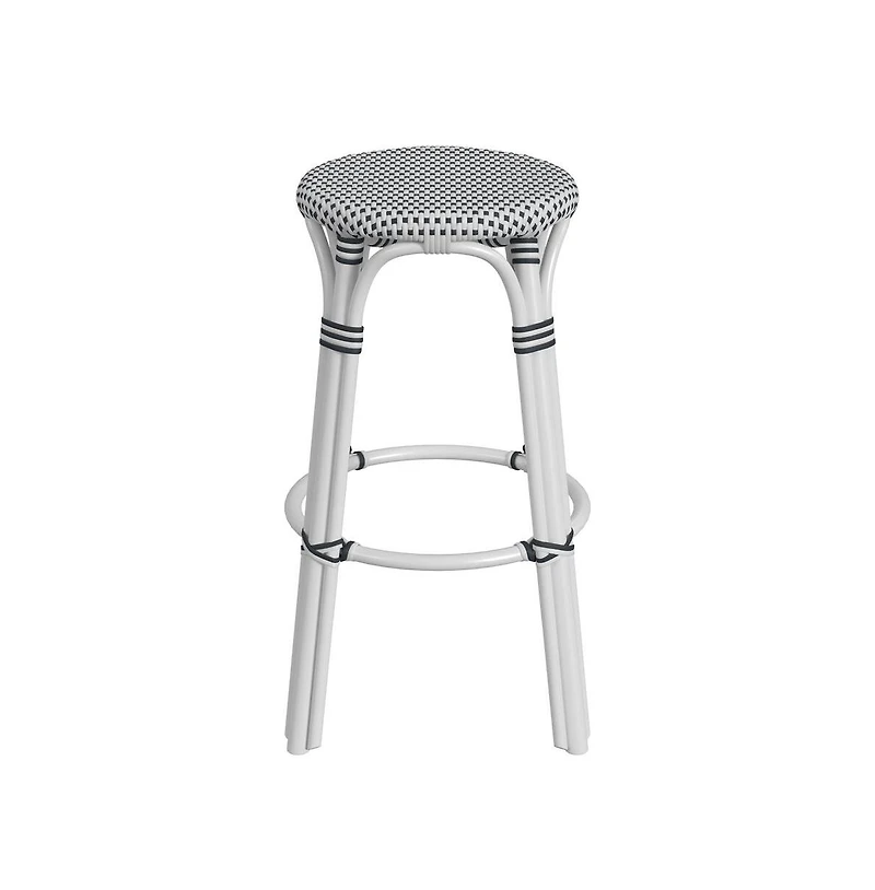 Butler Specialty Tobias Round Rattan 30" Bar Stool