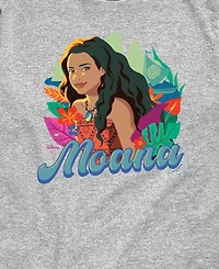 Moana Toddler Boys' 2T-5T Live Action Florals Short-Sleeve T-Shirt