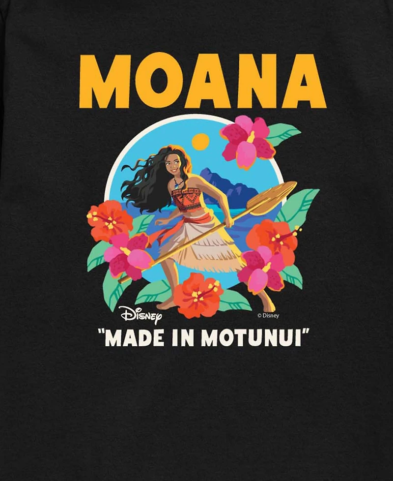 Moana Boys' 8-20 Live Action Made Motunui Short-Sleeve T-Shirt