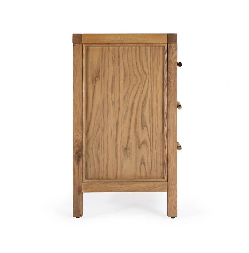 Butler Specialty Mesa Cane and Solid Wood 3 Drawer Chest