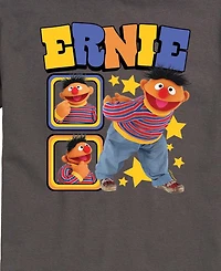 Airwaves Men's Sesame Street Ernie Photos Short-Sleeve Graphic T-Shirt