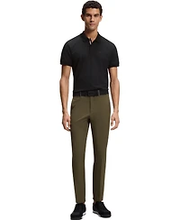 Boss by Hugo Men's Cotton-Pique Printed Pattern Polo Shirt