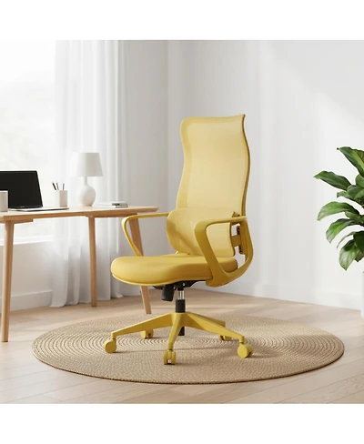 Streamdale Furniture Ergonomic Colorful High-Back Mesh Office Chair with Lumbar Support