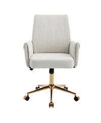 Streamdale Furniture Ergonomic Striped Mid-Back Office Chair