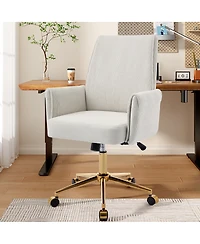 Streamdale Furniture Ergonomic Striped Mid-Back Office Chair