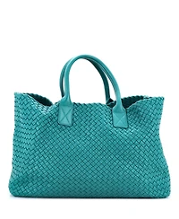 Pre-Owned Bottega Veneta Medium Cabat Tote Intrecciato Nappa
