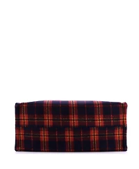 Pre-Owned Celine Large Cabas Thais Tote Tartan Wool