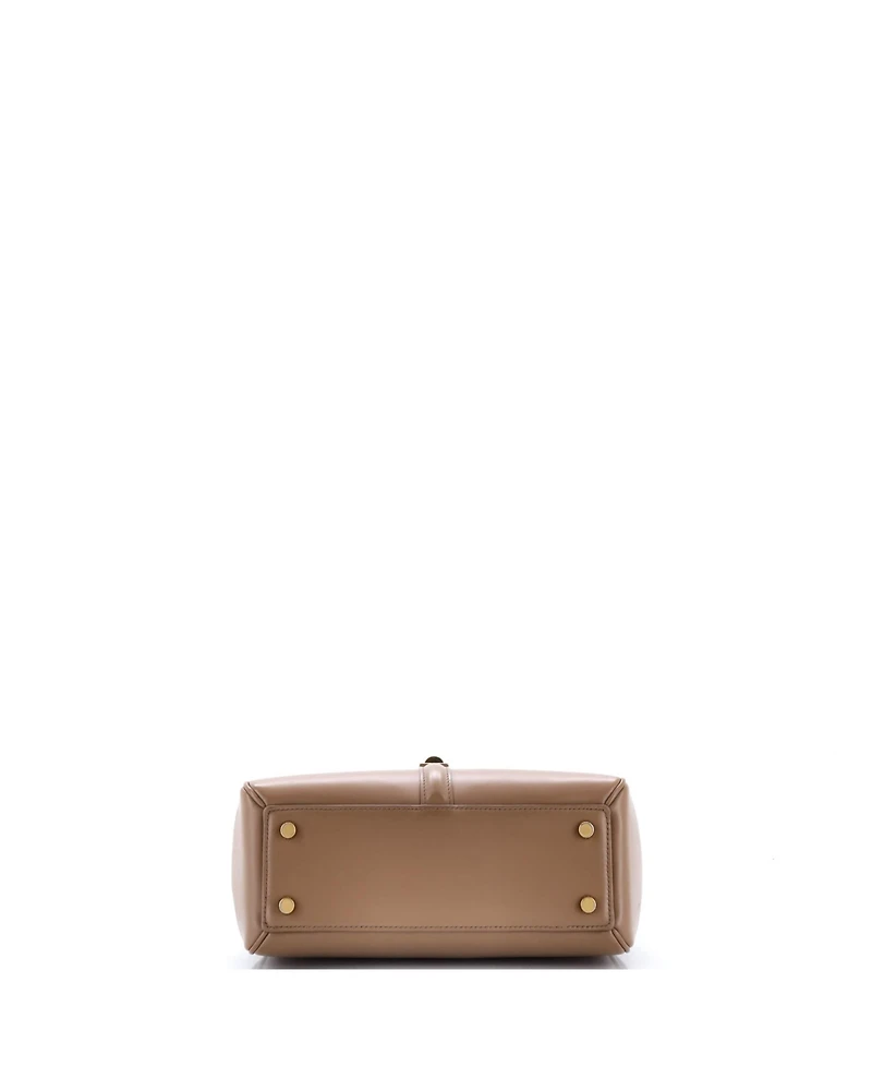 Pre-Owned Celine Small 16 Top Handle Bag Grained Calfskin