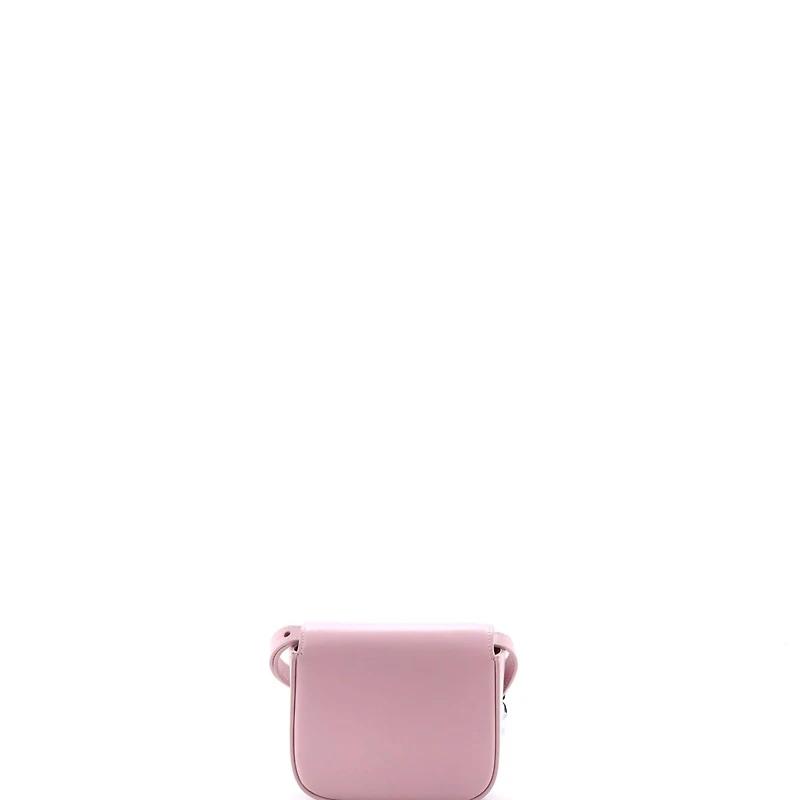 Pre-Owned Celine Mini Triomphe Shoulder Bag Smooth Calfskin
