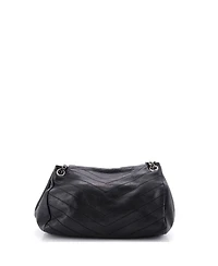 Pre-Owned Saint Laurent Medium Nolita Satchel Matelasse Chevron Leather