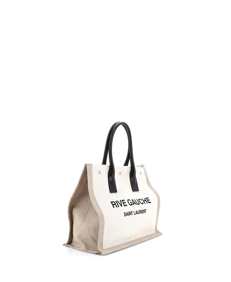 Pre-Owned Saint Laurent Small Rive Gauche Shopper Tote Canvas