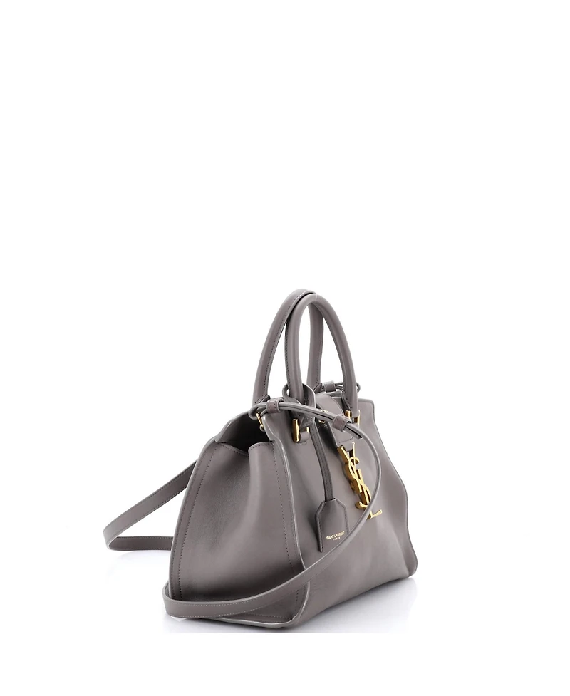 Pre-Owned Saint Laurent Baby Monogram Cabas Leather