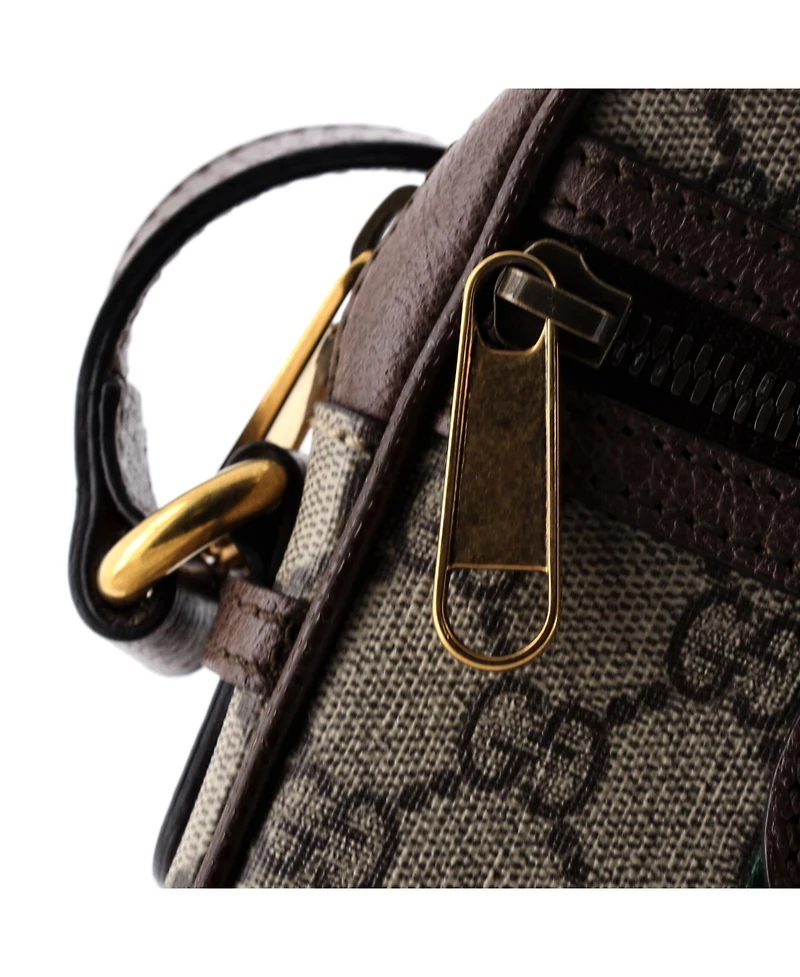 Pre-Owned Gucci Mini Ophidia Messenger Bag Gg Coated Canvas