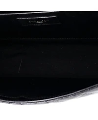 Pre-Owned Saint Laurent Medium Classic Monogram Envelope Satchel Mixed Matelasse Leather