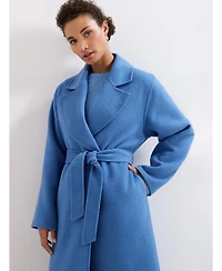 Phase Eight Women's Long Sleeve Belted Wrap Midi Coat