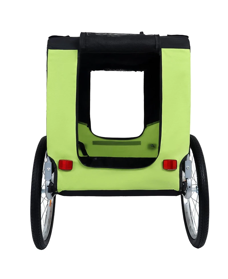 Streamdale Furniture Large Folding Dog Bike Trailer Capacity All-Terrain Pet Carrier