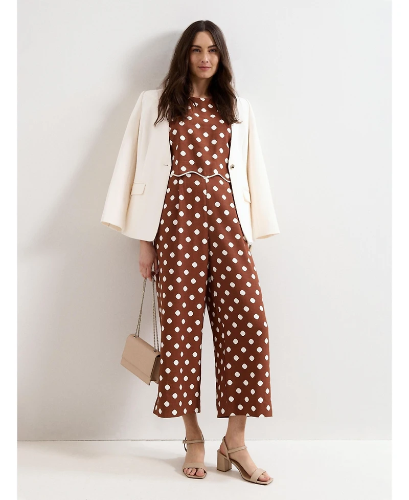 Phase Eight Women's Alia Spot Jumpsuit