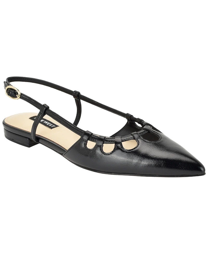 Nine West Women's Harra Cutout Slingback Dress Flats