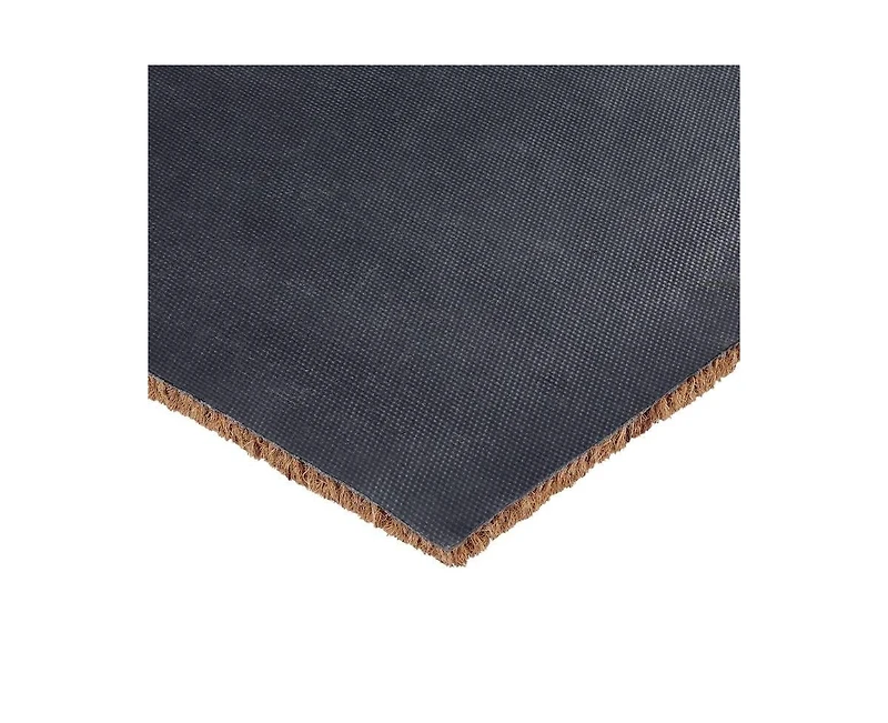 Kate Aurora Fall Harvest Thankful Leaf Bristled Outdoor Welcome Mat