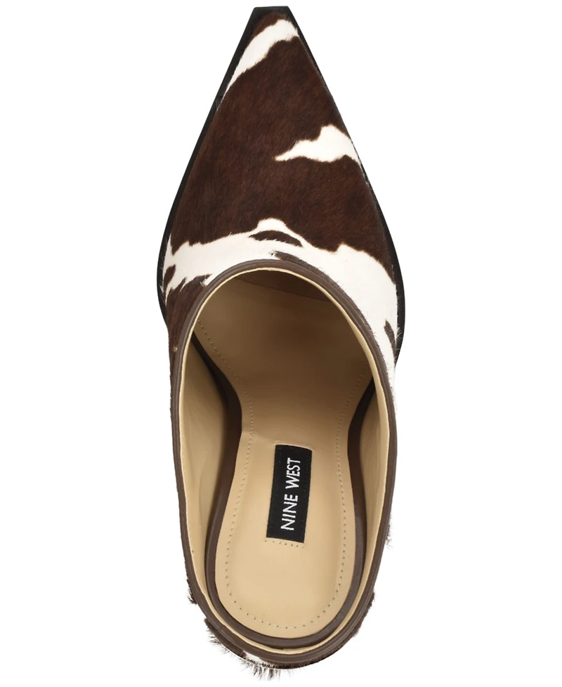Nine West Women's Reiser Pointed Toe Stiletto Dress Mules