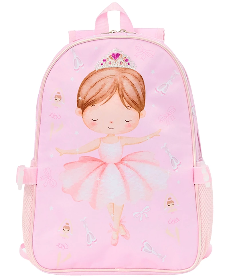 Biz & Bean Toddler Girls' Ballerina Preschool Backpack and Lunch Bag, 2-Piece Set