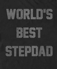 Fifth Sun Men's Worlds Best Stepdad Short-Sleeve T-Shirt