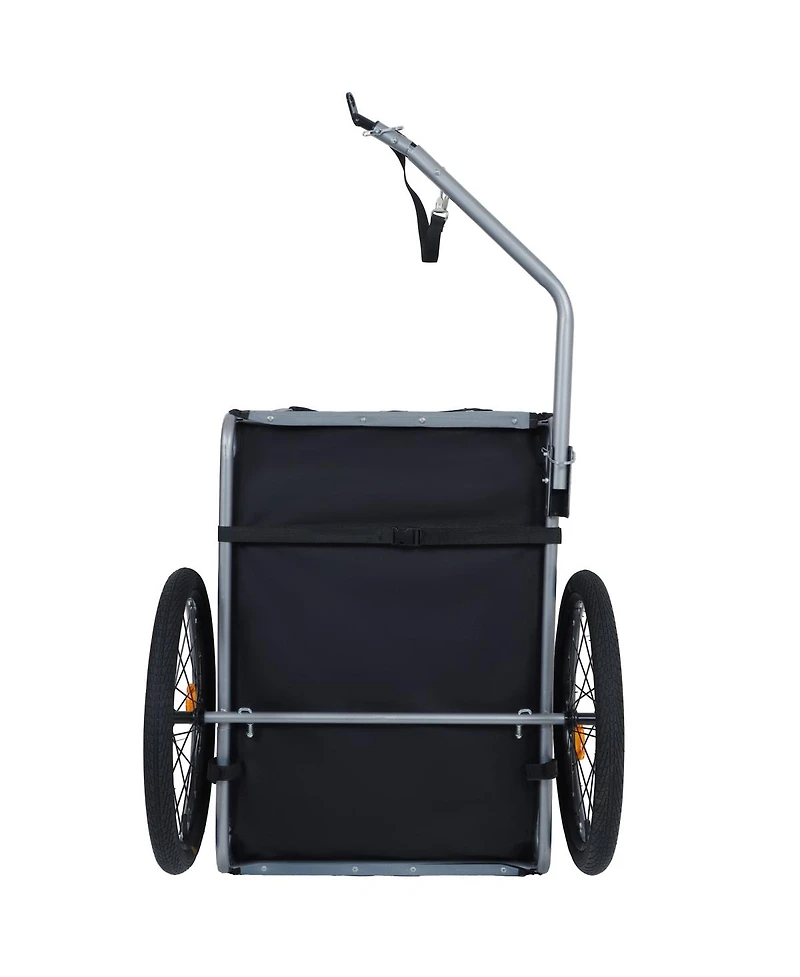 Streamdale Furniture Large Folding Pet Bike Trailer Capacity All-Terrain Carrier