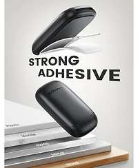 Lamicall Foldable Headphone Stand, Holder Hook Mount, Adhesive Hanger Clip Under Desk