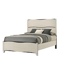 Kings Brand Furniture 6-Piece Bedroom Set - Queen Size Bed with Dresser, Mirror, Chest and 2 Nightstands