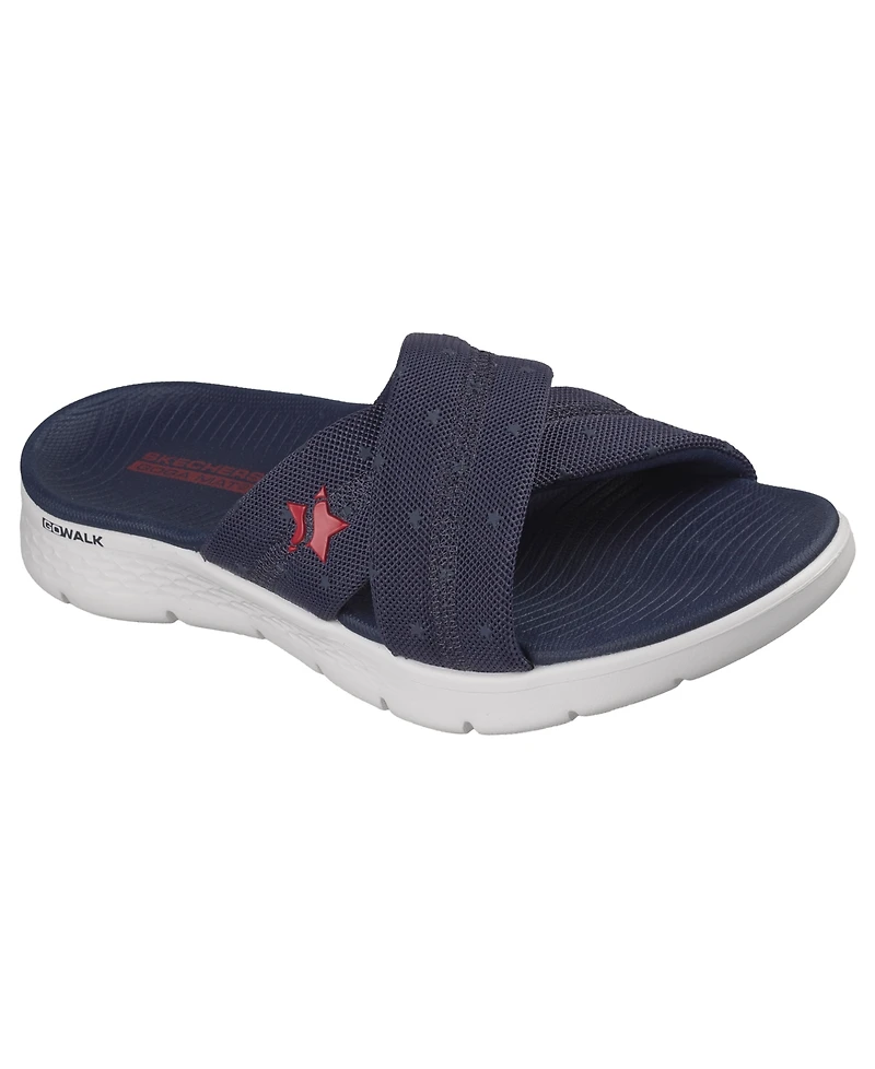 Skechers Women's Go Walk Flex - Lyra Slide Sandals from Finish Line