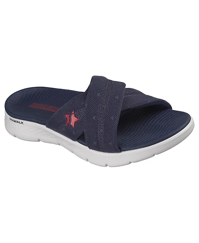 Skechers Women's Go Walk Flex - Lyra Slide Sandals from Finish Line
