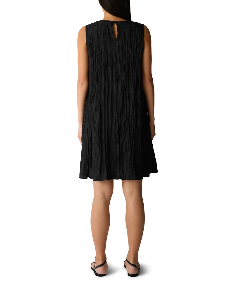 Eileen Fisher Women's Round Neck A-line Dress