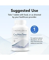 Theralogix CalMag Thins Calcium Magnesium Supplement
